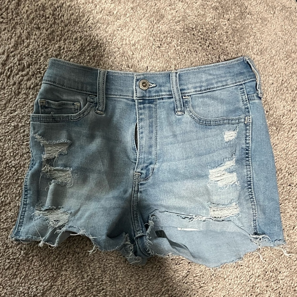 Hollister jean shorts